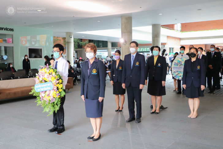 พิธีวางพวงมาลาเนื่องในวันมหิดล ประจำปี 2565