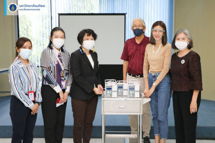 รพส.ประศุอาทร ได้รับบริจาคเครื่องควบคุมให้สารละลาย