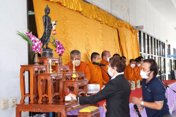 พิธีทำบุญอาจารย์ใหญ่ทางสัตวแพทย์และพิธีไหว้ครู ประจำปี 2565