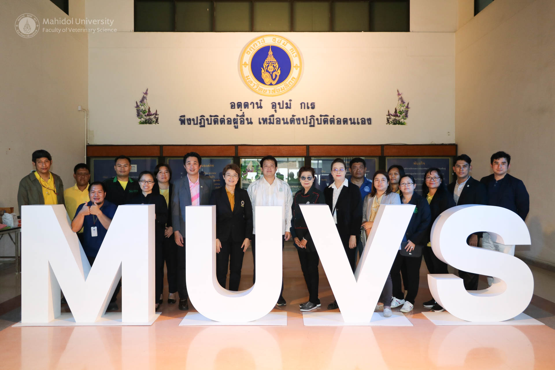 ดูงานโครงการบ้านรักหมาจากมหาวิทยาลัยศิลปากร